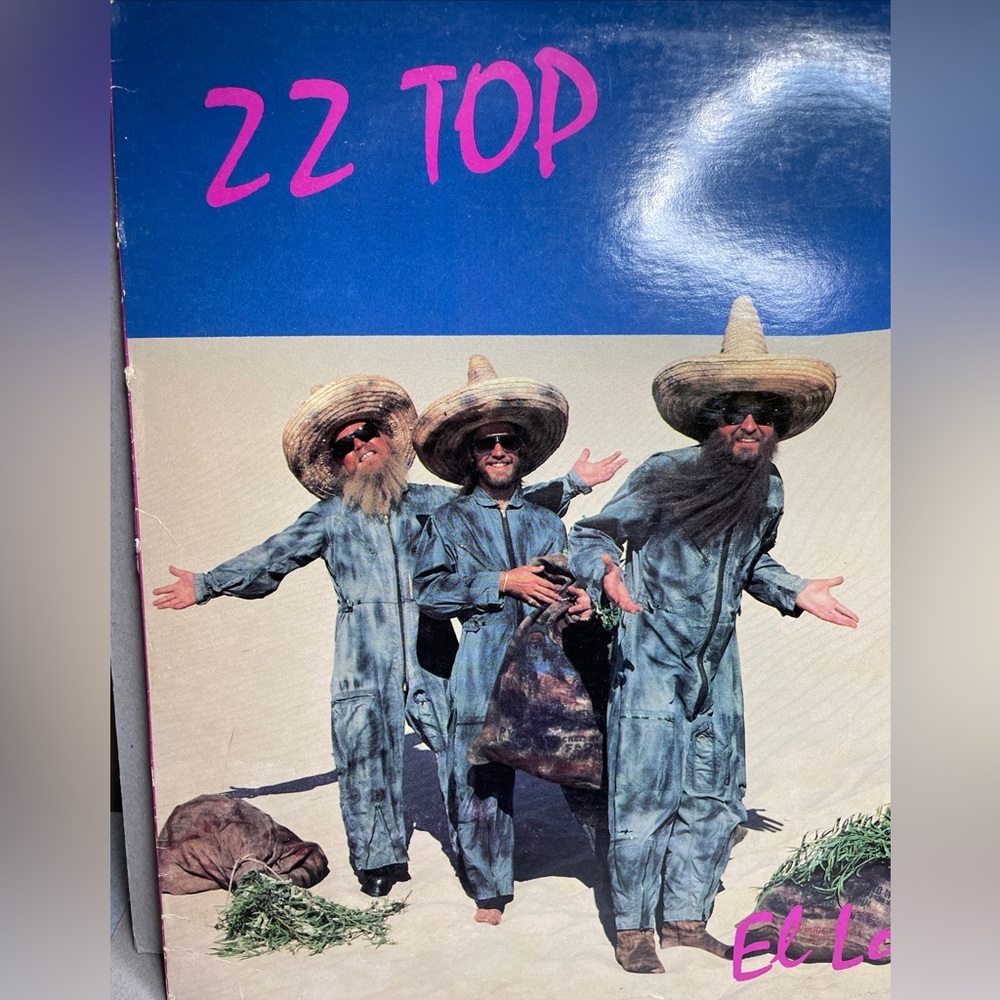 El Loco [LP] by ZZ Top (Vinyl, Warner Bros. Records Record Label) Promotion 1981